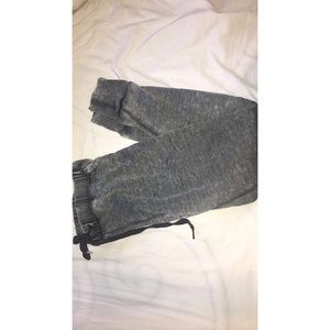 The Laundry Room Gray Lattice Sweatpants